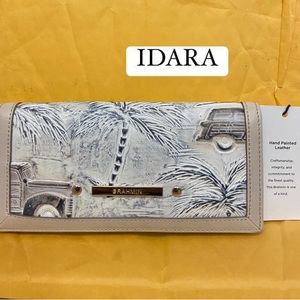 Brahmin Ivory Copa Cabana ADY Wallet